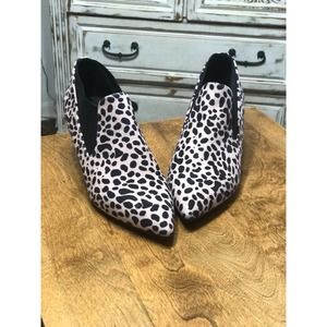 Qupid Tan Black Leopard Booties 8, Woman's Boots, Booties